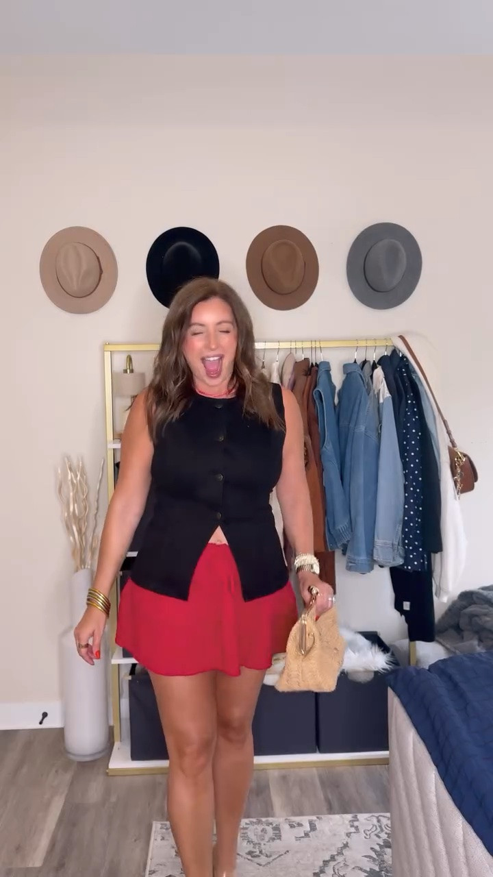When the calendar says we’re going out tonight… 💃❤️

Sometimes all it takes is one outfit that makes you feel confident the second you put it on. This red skirt paired with a black denim button-down is the perfect mix of classic, chic, and just a little bold. Add heels and the cutest Target clutch, and you’re ready for whatever the night has planned.

Comment LOOK and I’ll send you all the outfit details! ❤️

Save this for your next date night, dinner, party, or special event so you have an easy outfit idea ready to go.

#EventStyle #DateNightOutfit #AffordableFashion #TargetStyle #FallFashion
