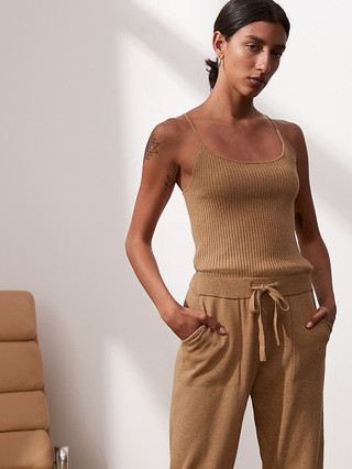 Petite UV Resistant Sweater Tank | Banana Republic (US)