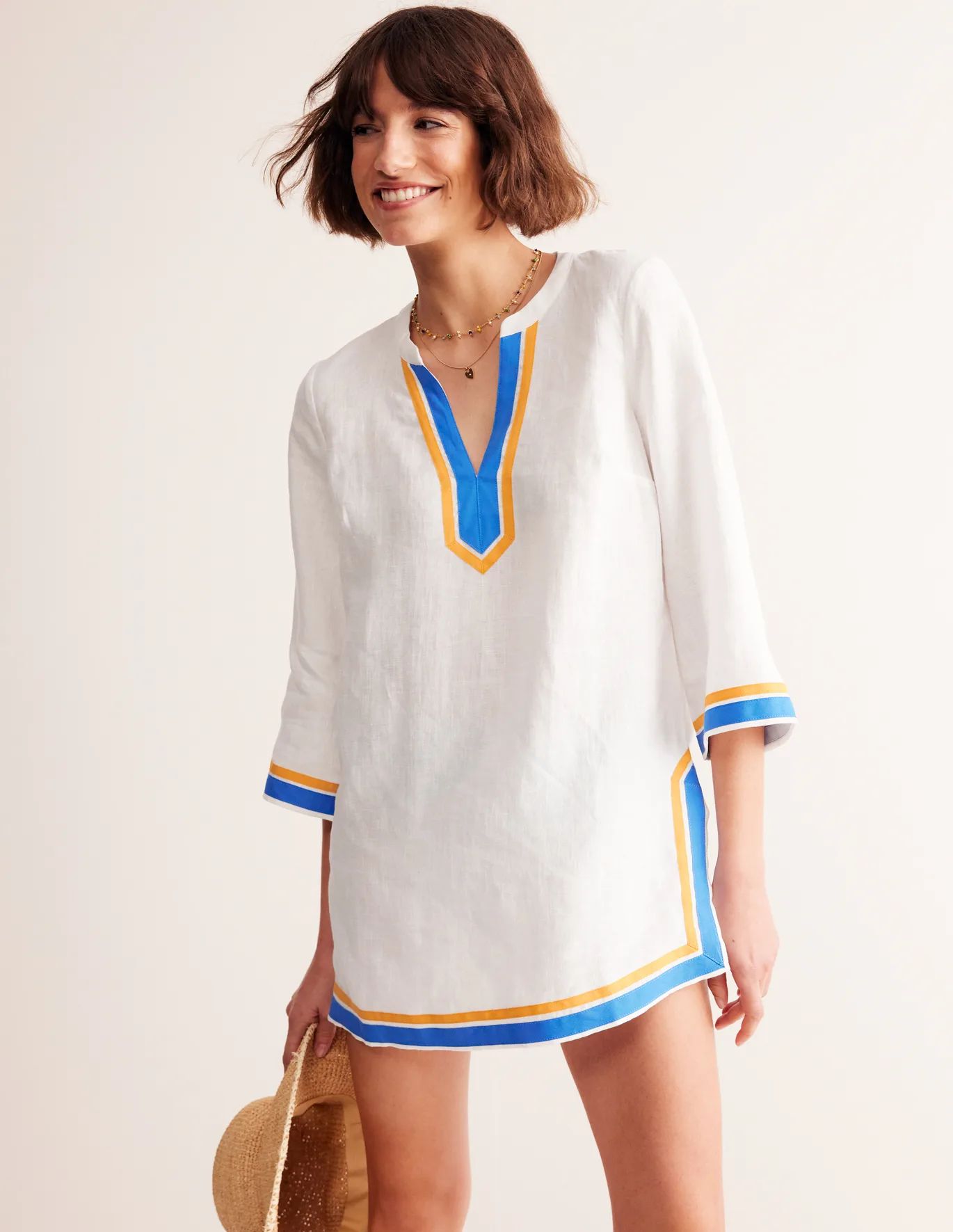 Neck Detail Tunic Top | Boden (US)