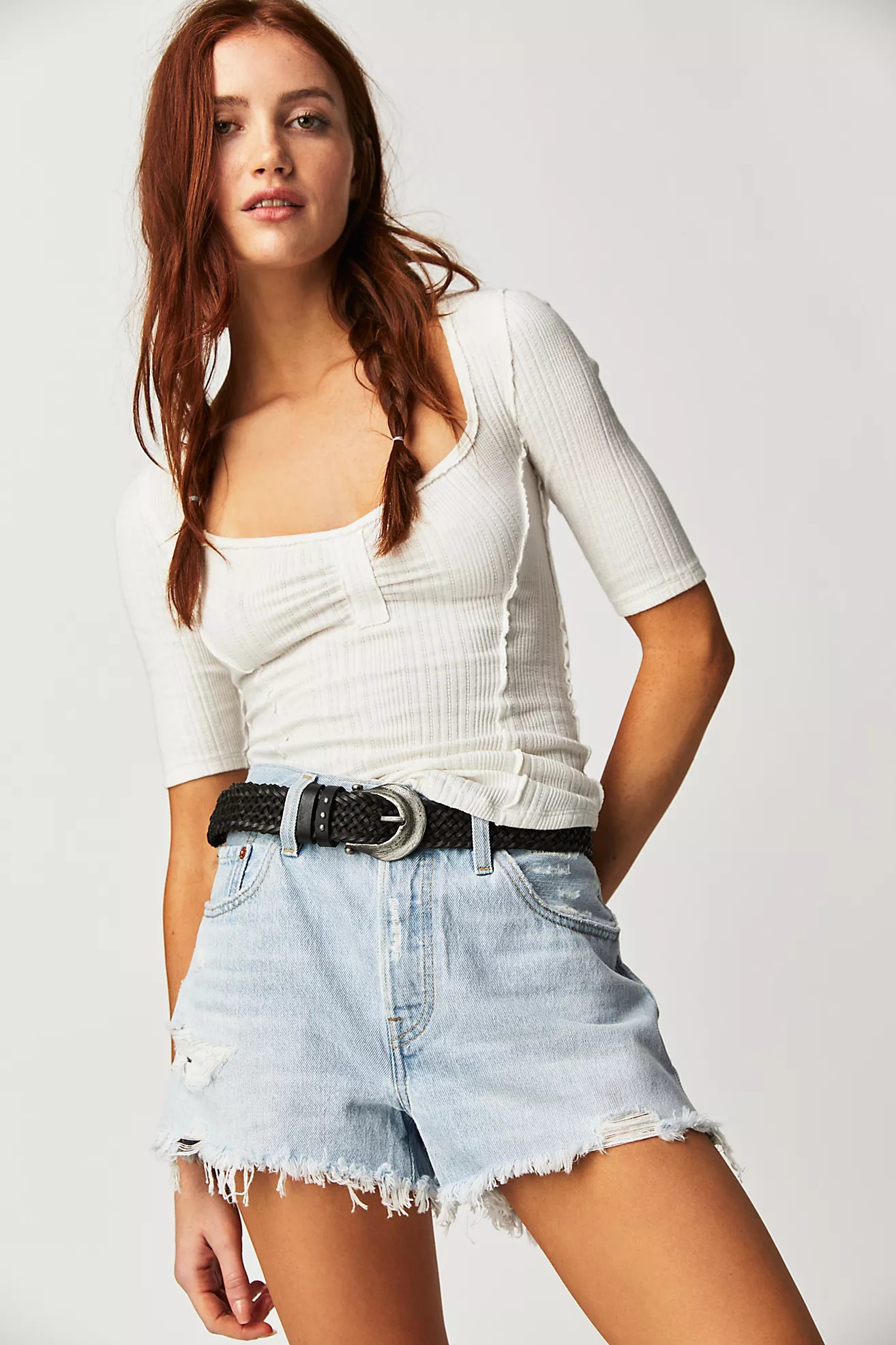 Levi’s 501 High-Rise Denim Shorts | Free People (Global - UK&FR Excluded)
