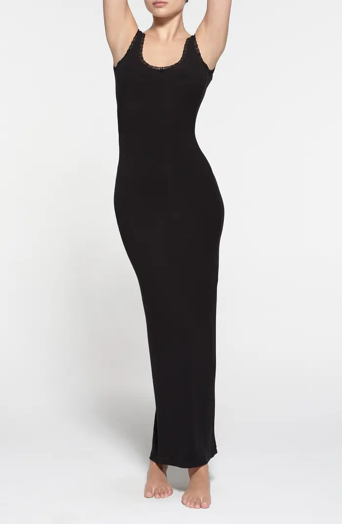 Soft Lounge Lace Scoop Neck Dress | Nordstrom