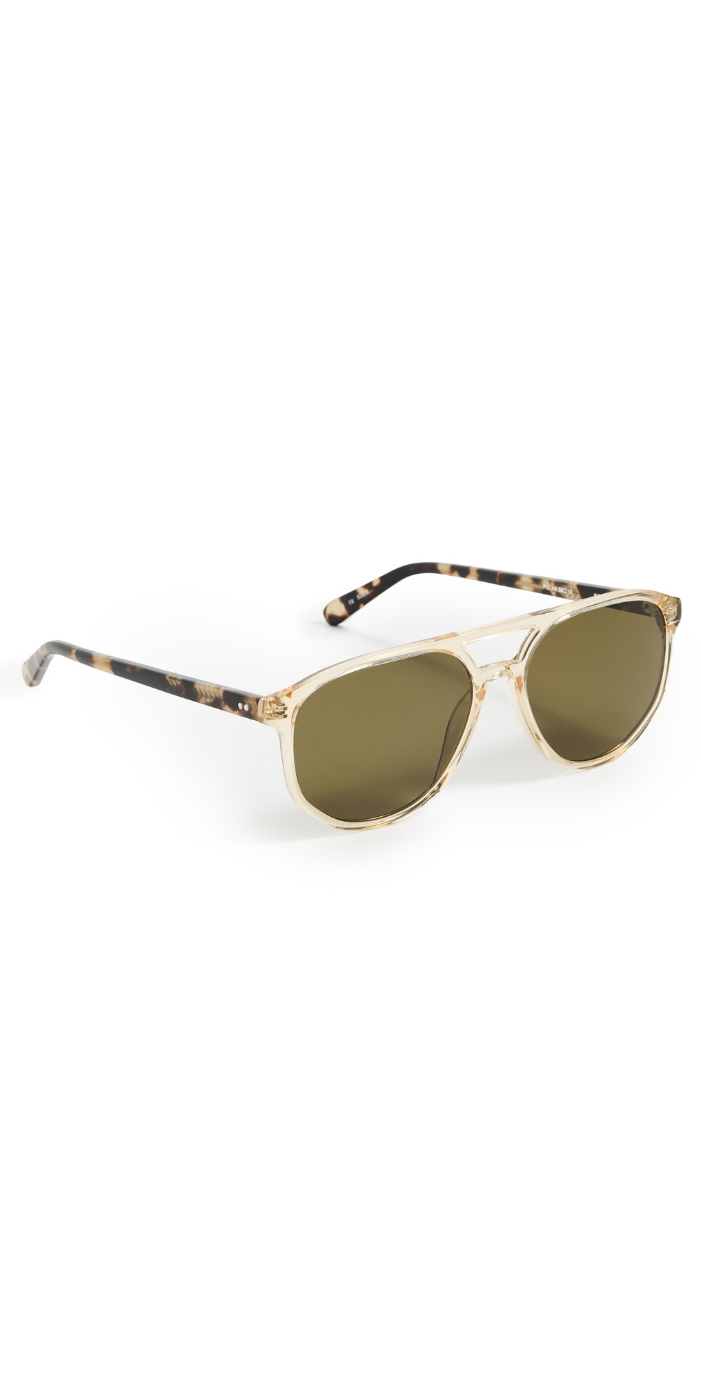 Krewe Brando Sunglasses Champagne/Iberia Polarized One Size | Shopbop
