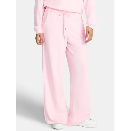 Valentine s Day Women s Heart Lasso Graphic Fleece Pants from Way to Celebrate Sizes S-XXXL | Walmart (US)