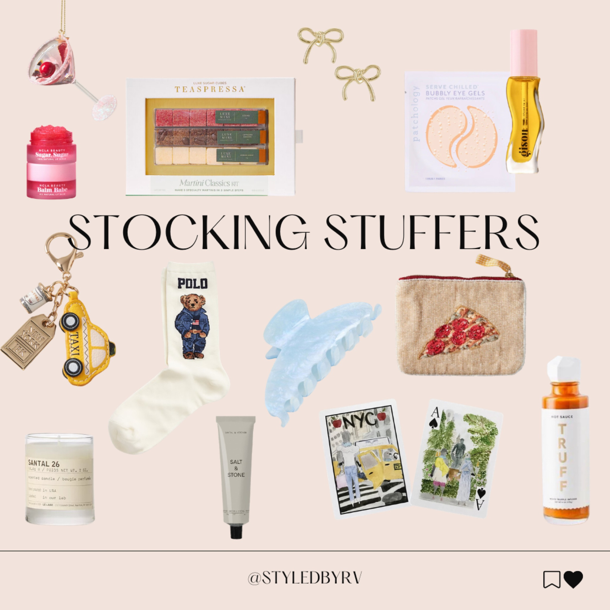 mini gifts that fit perfectly in your stocking 🎅🏼✨ 

#LTKHoliday #LTKGiftGuide #LTKFindsUnder50