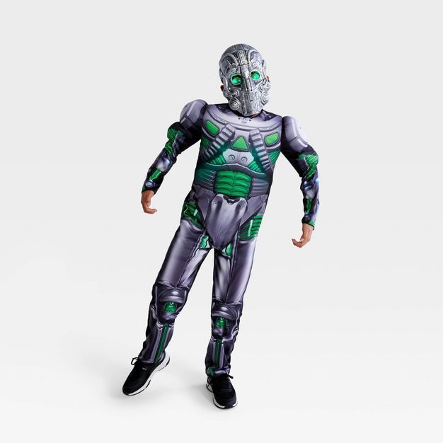 Kids' Light Up Robot Halloween Costume Jumpsuit with Mask - Hyde & EEK! Boutique™ | Target