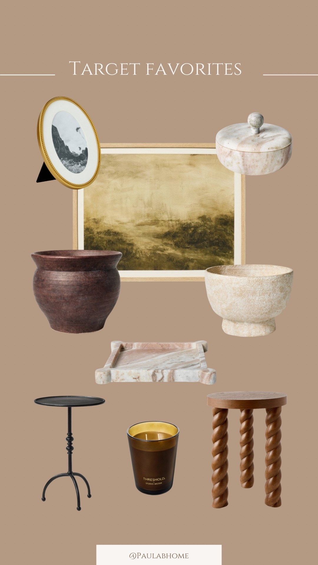 Target Studio McGee 2025 favorites!

Home decor, home accents, side tables  

#LTKFindsUnder50 #LTKHome #LTKFindsUnder100