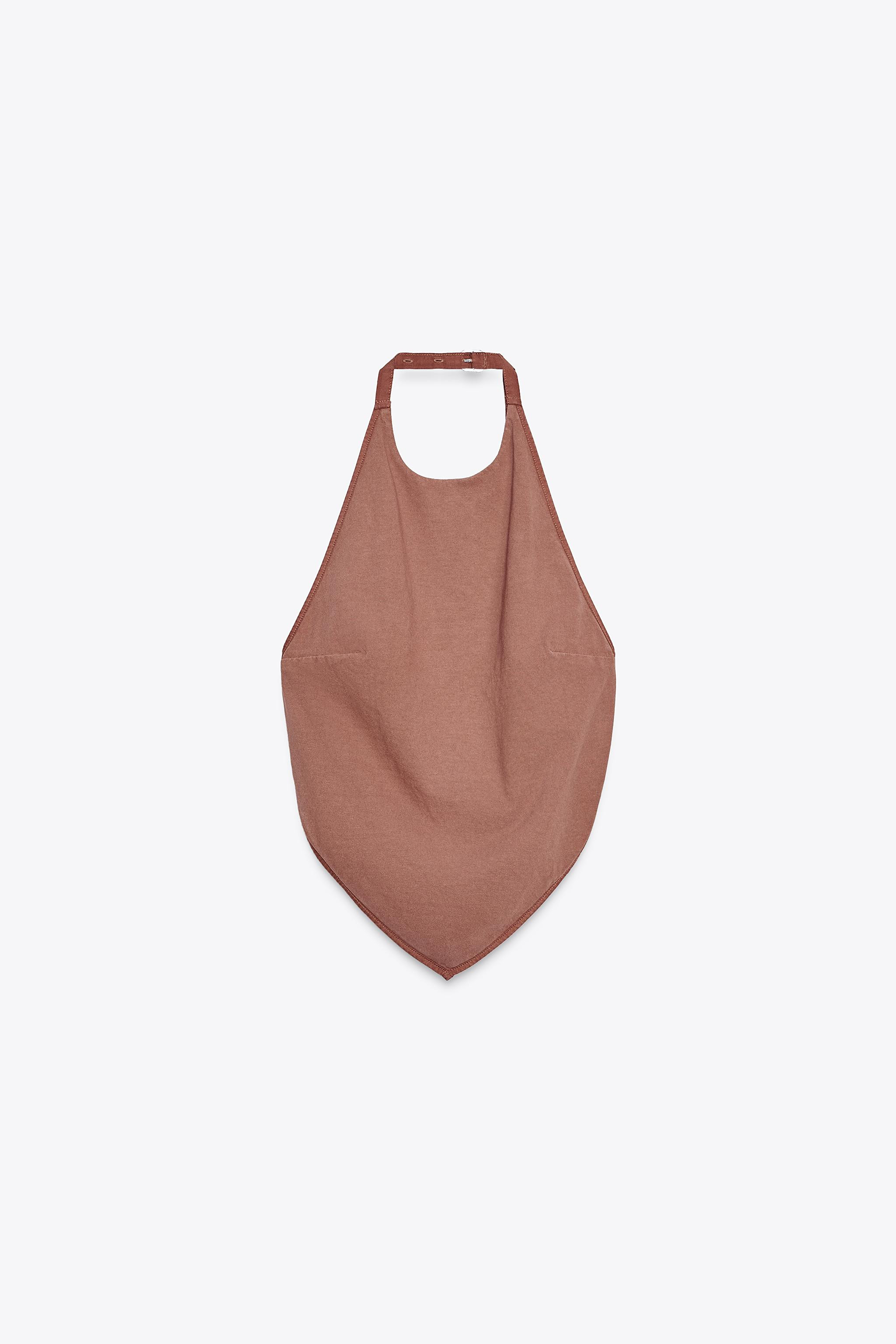 OPEN-BACK HALTER TOP | Zara Canada