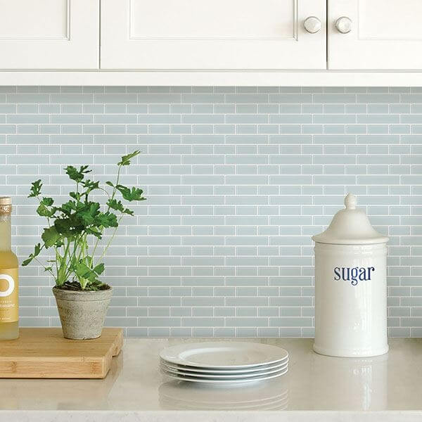 Sea Glass Peel and Stick Backsplash | WallPops
