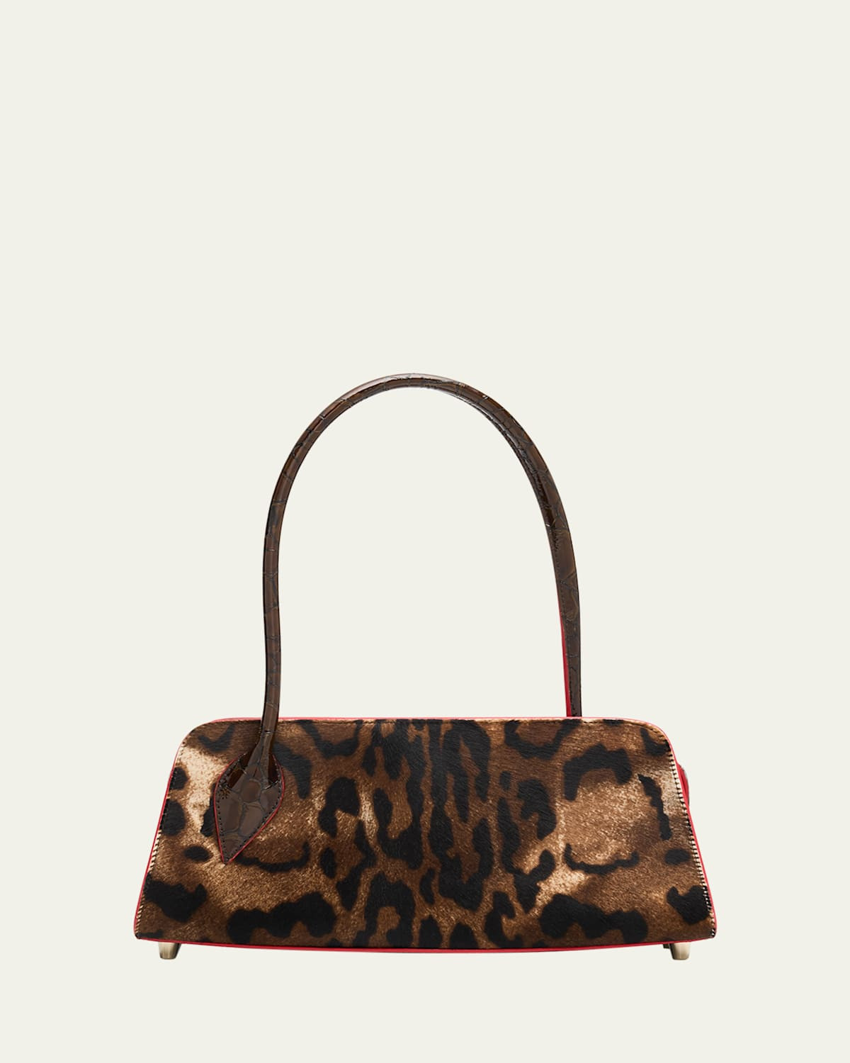 Eloise Top-Handle Bag in Croc-Embossed Leather | Bergdorf Goodman