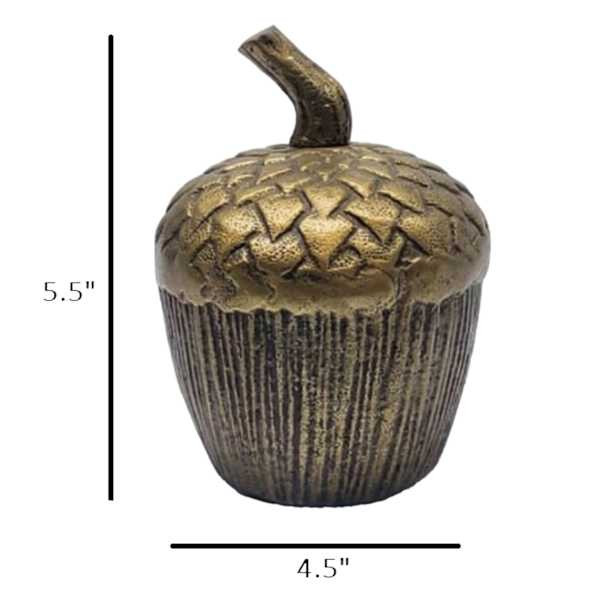 Gold Acorn Tabletop Decor, 5.5" | At Home