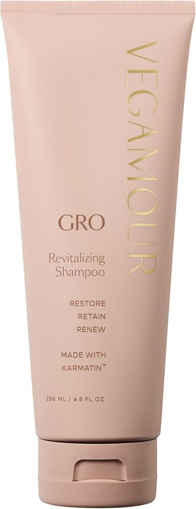 Vegamour GRO Revitalizing Shampoo - Shampoo for Thicker, Fuller Looking Hair - Vegan Keratin and Bio | Amazon (US)
