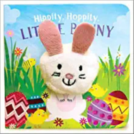 Click for more info about Hippity, Hoppity, Little Bunny - Finger Puppet Board Book for Easter Basket Gifts or Stuffer Ages...
