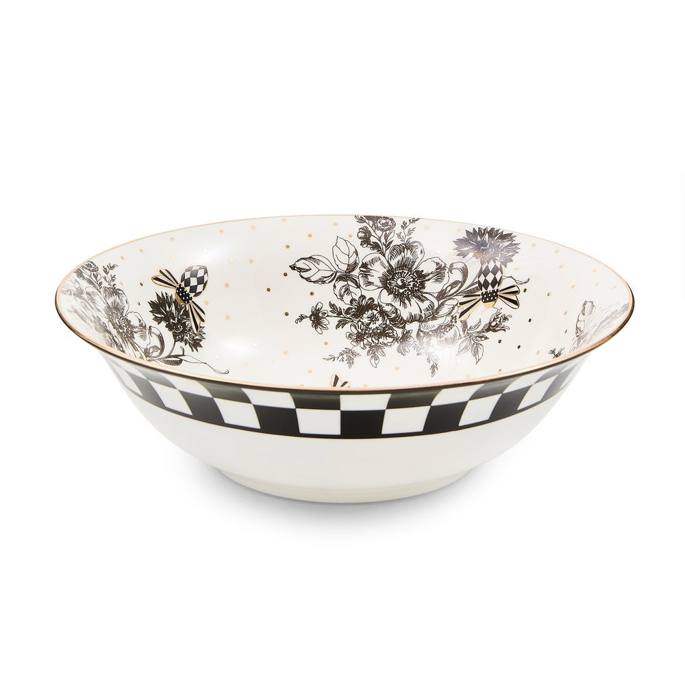 Bee Toile Serving Bowl | MacKenzie-Childs