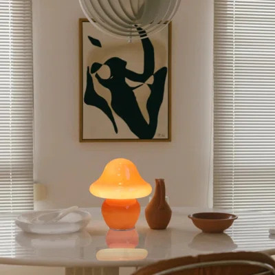 Mushroom Lamp Table Lamp for Bedrooms (LED Bulb included) | Wayfair North America