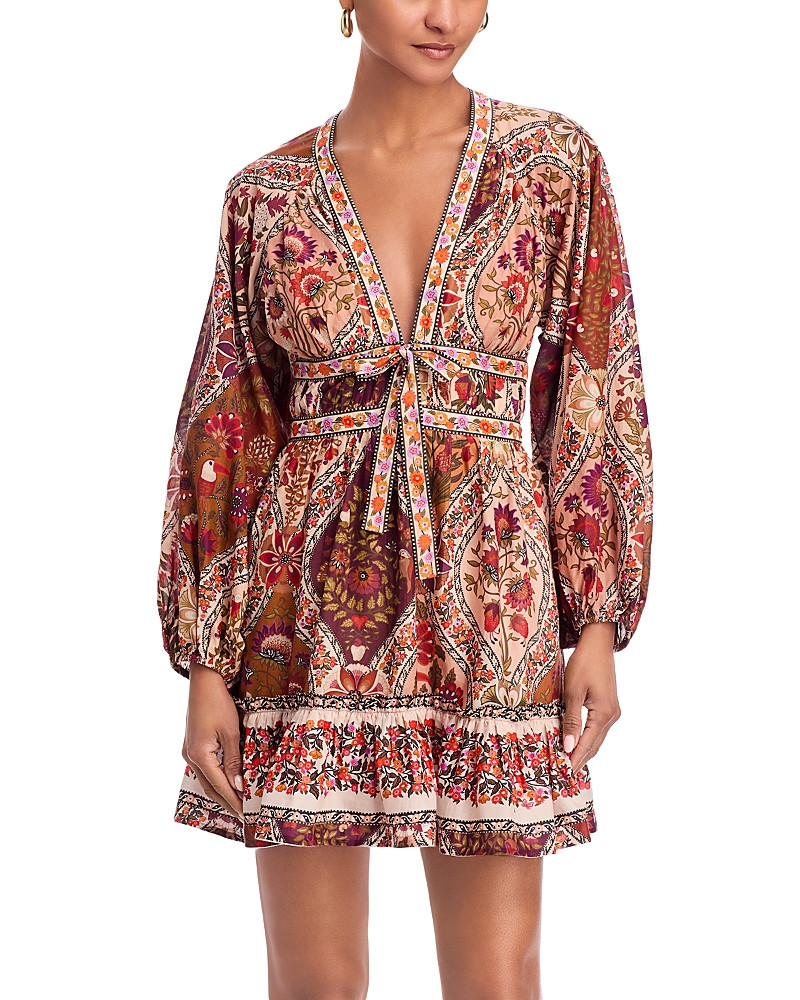 Farm Rio Romantic Nature Mini Dress | Bloomingdale's (US)