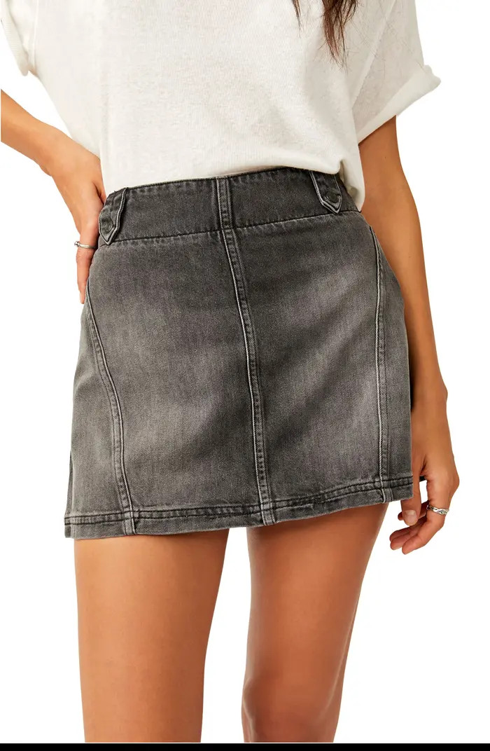 We the Free Runaway Denim Miniskirt | Nordstrom