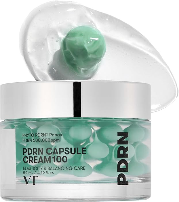 VT COSMETICS PDRN Capsule Cream 100, Hydrating Face Moisturizer with 100,000ppm PDRN, Hyaluronic ... | Amazon (US)