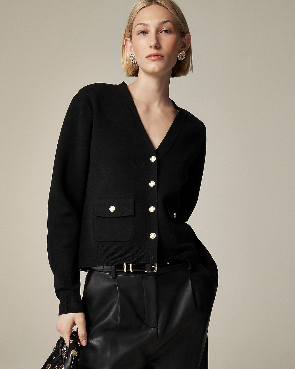 Patch-pocket cardigan | J. Crew US