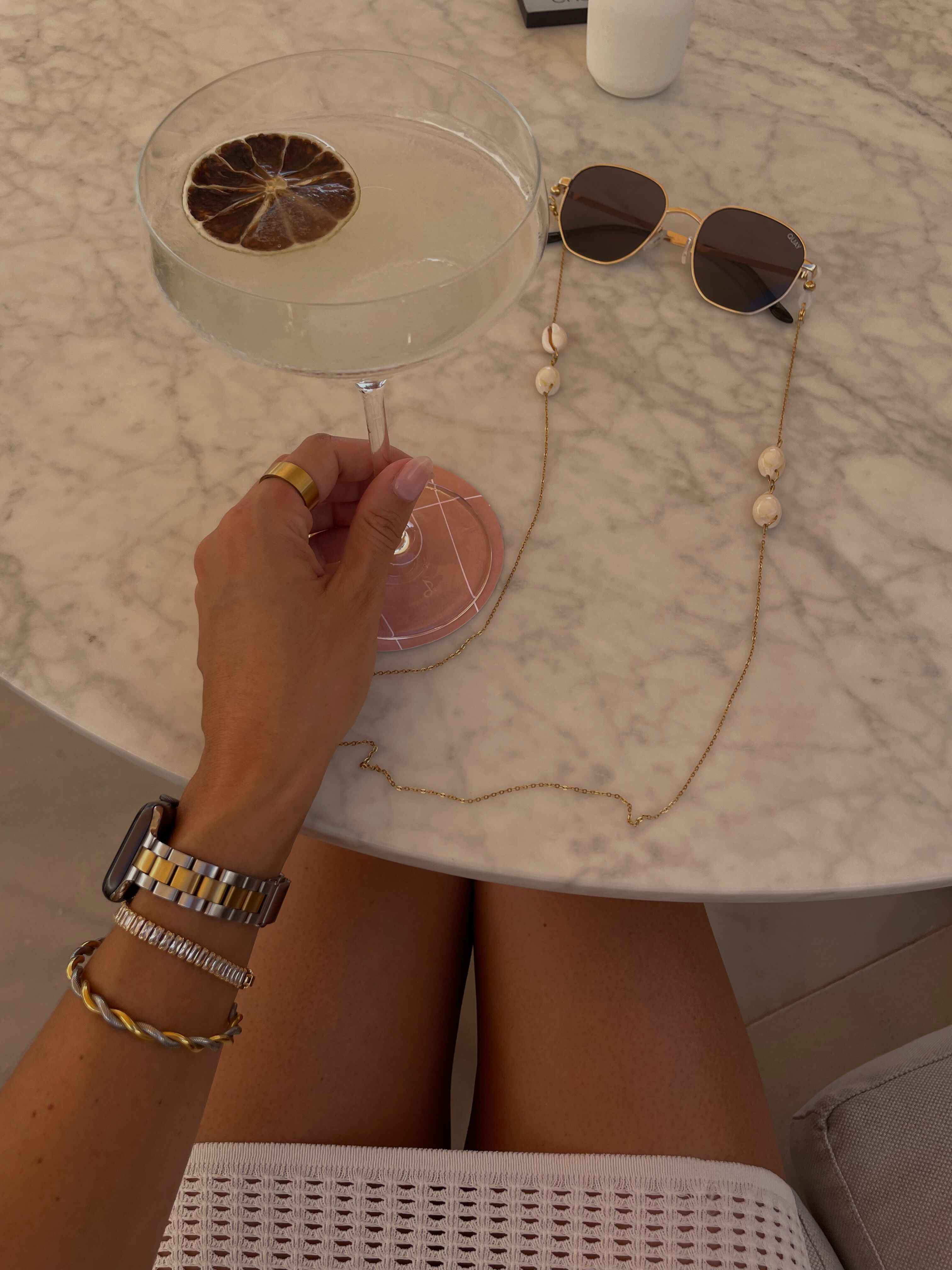 Dreaming of this drink and this tan ☁️