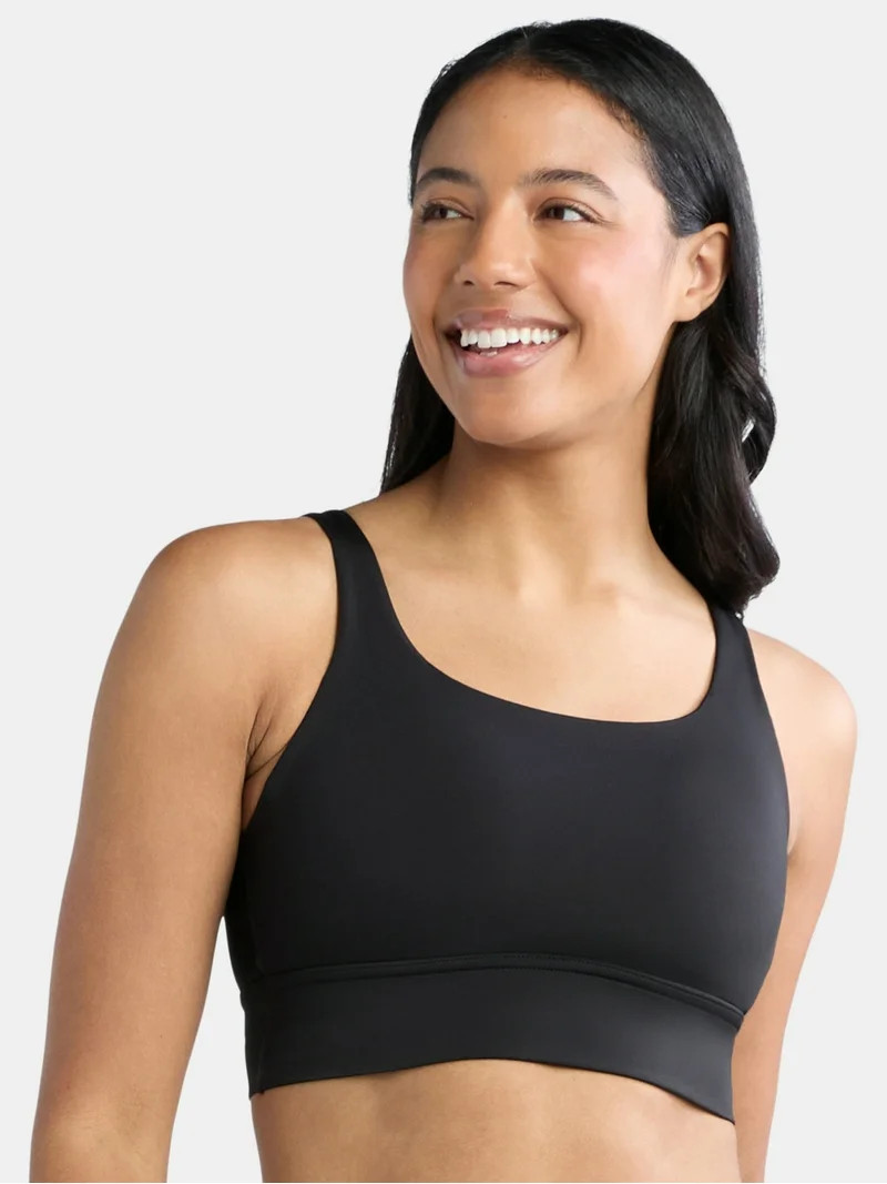 Avia Women's and Women's Plus Two-Strap High Impact Molded Cup Sports Bra, Sizes XS-4X | Walmart (US)