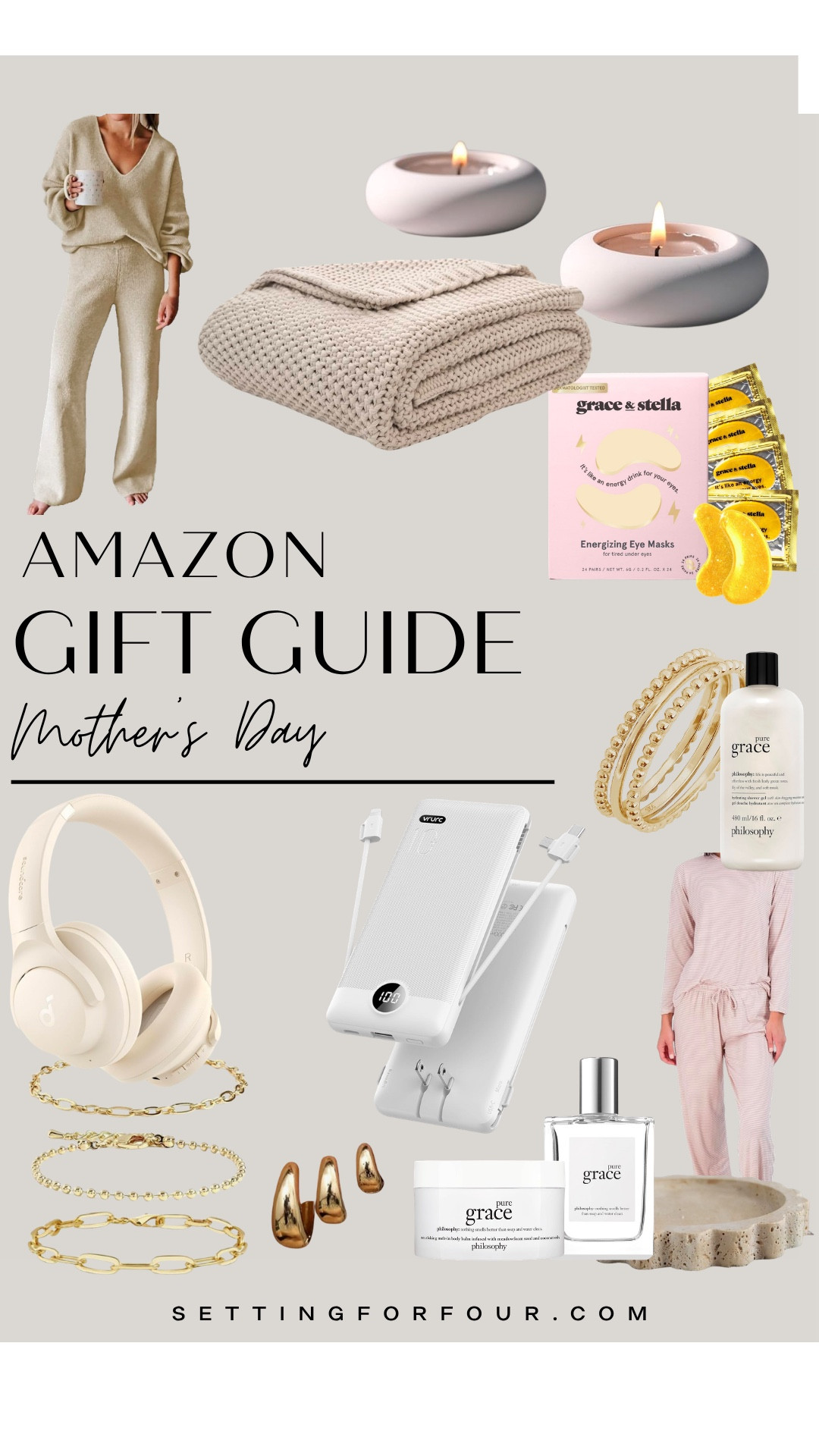 Amazon gift guide- Mother’s Day gifts for mom! 
Gifts for her, Amazon must haves, beauty, travel, home decor, jewelry, fashion, tech , budget

#LTKFamily 

#LTKSaleAlert #LTKMothersDay #LTKmomlife
