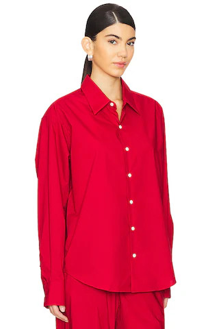 La Shirt Classica Shirt in Maraschino | Revolve Clothing (Global)