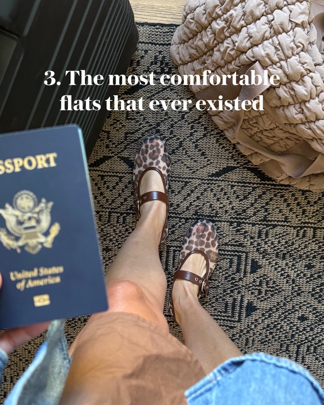 Third most popular Amazon find of 2025: these mesh leopard flats! Super comfortable and perfect for being on your feet a lot! 

#LTKootd #LTKFindsUnder50 #LTKTravel