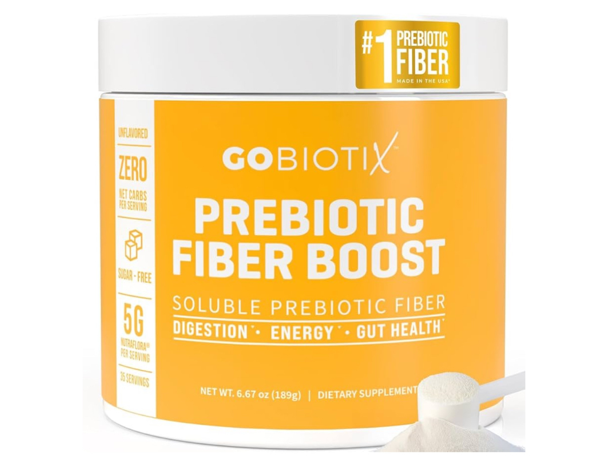 A solid prebiotic option to feed the probiotics! 

#LTKFitness #LTKActive