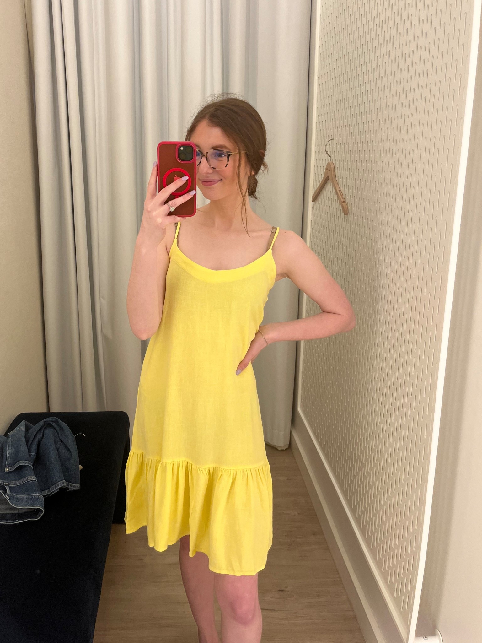 How fun is this lemon yellow dress for summer?! Wearing an XS

#LTKStyleTip #LTKPetite