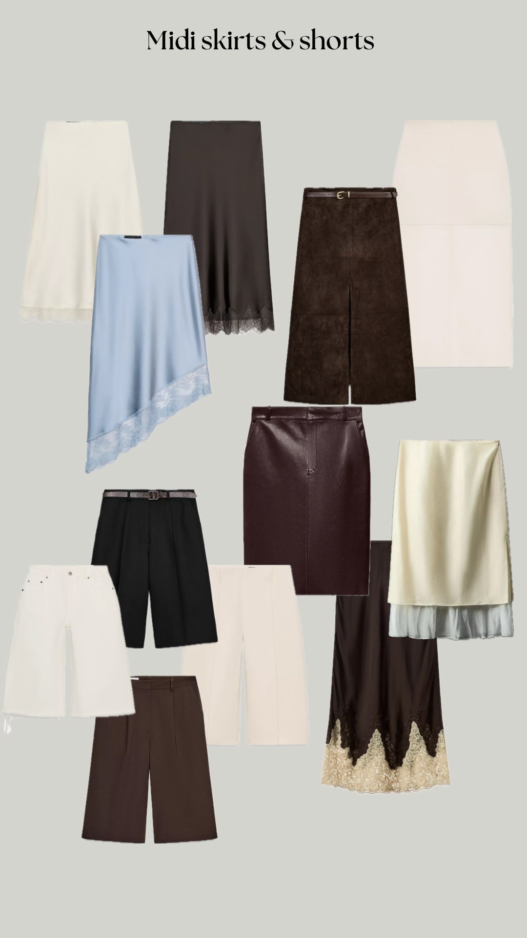 Midi length skirts & shorts for spring 

#LTKspring #LTKuk #LTKstyletip