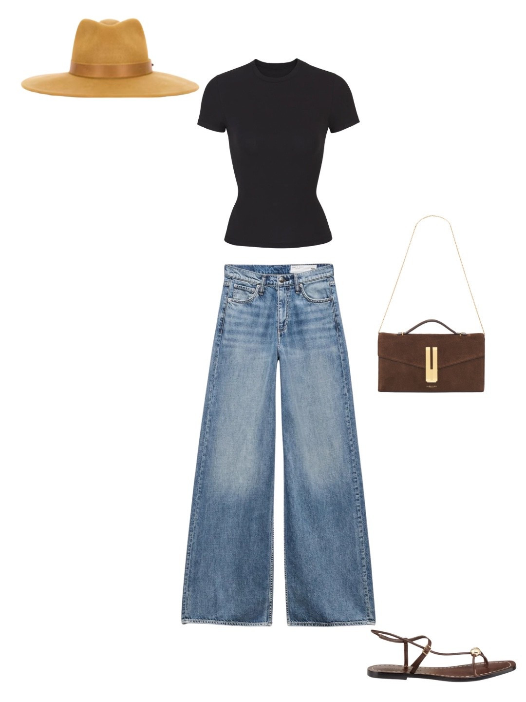 Another everyday fall outfit featuring rag and bone jeans, a skims top, aritzia belt, and a clutch crossbody. This is the perfect everyday outfit for fall and can be worn to so many different events. Shop this look and more fall fashion finds in my LTK in bio! #LTK #styleguide #fallfashion #ootd #outfitinspo #denim #skims #aritzia #jeans #ragandbone #everydayoutfit #clothes #chicstyle #refined #womensfashion 

#LTKSeasonal #LTKxMadewell #LTKFindsUnder100