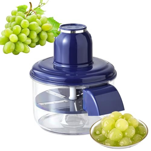 Portable Automatic Electric Fruit Peeler, Grape Peeling Machine, Electric Garlic Peeler, Multifunctional Automatic Fruit & Vegetable Peeling Machine (Blue) | Amazon (US)