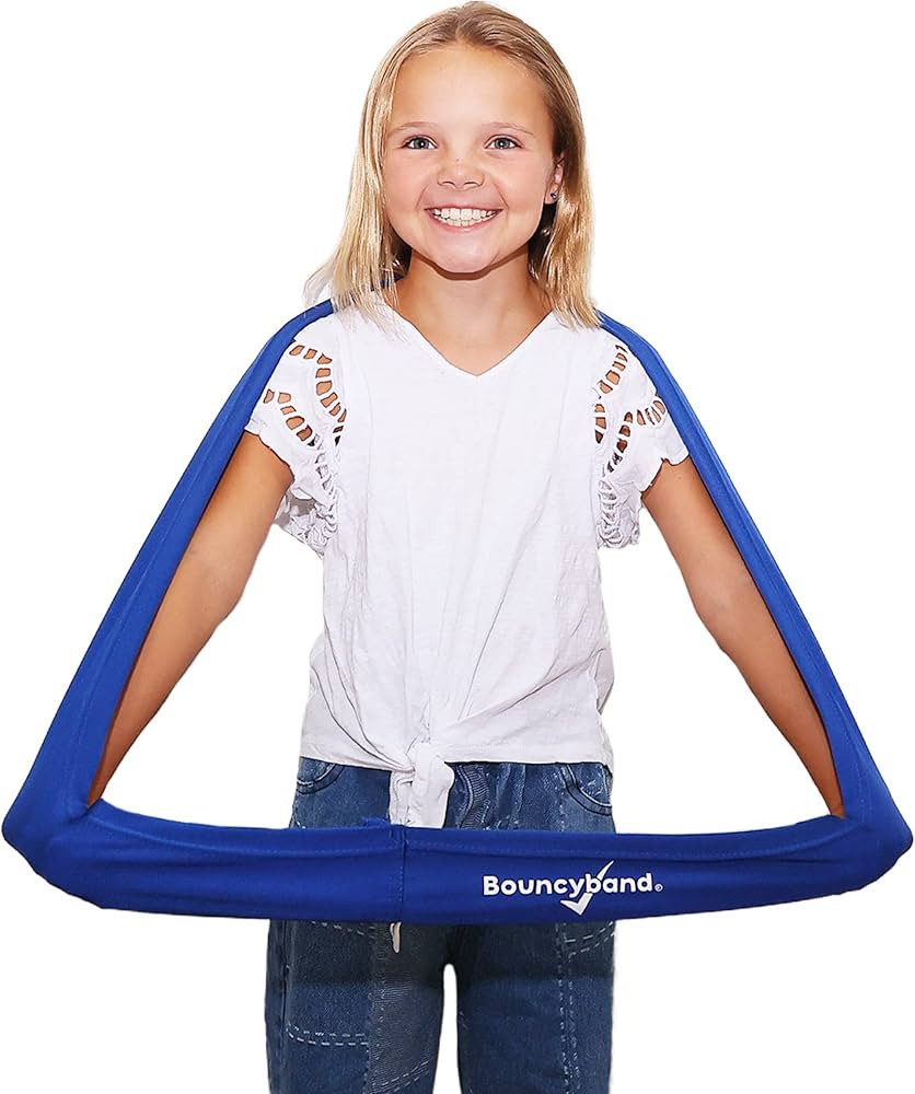 Amazon.com: BouncyBand Stretch Band Focus Tool – 30” Resistance Band for Kids Stretches to Ov... | Amazon (US)