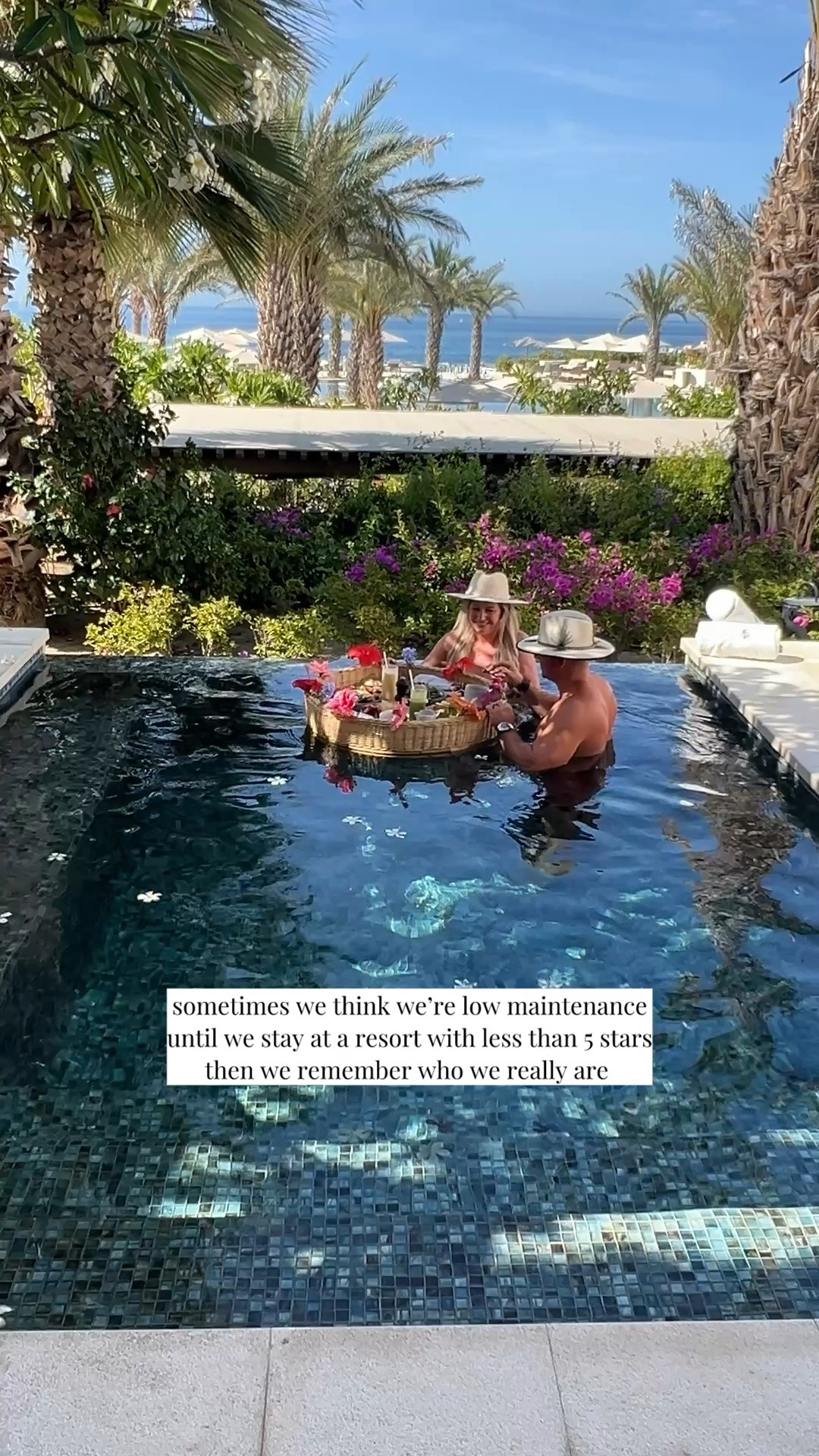 POV: Floating breakfasts, private plunge pools, and the vacation wardrobe to match. ☀️🤍 This one-piece swimsuit, oversized sun hat, and effortless resort look are made for honeymoon mornings in Cabo, Bora Bora, and beyond.

Floating breakfast, honeymoon outfit, honeymoon style, honeymoon essentials, one piece swimsuit, one-piece swimwear, floral swimsuit, luxury swimwear, resort wear, luxury resort outfit, vacation outfit, beach vacation, tropical vacation, Cabo style, Cabo outfit, Bora Bora outfit, Maldives outfit, Europe summer, resort chic, poolside outfit, plunge pool, luxury hotel, luxury travel, beach hat, oversized sun hat, straw hat, vacation accessories, coastal style, island style, summer vacation, vacation aesthetic, resort fashion, travel wardrobe, feminine style, tropical getaway, luxury lifestyle, pool day, vacation inspiration.

#LTKTravel #LTKSwim #LTKWedding