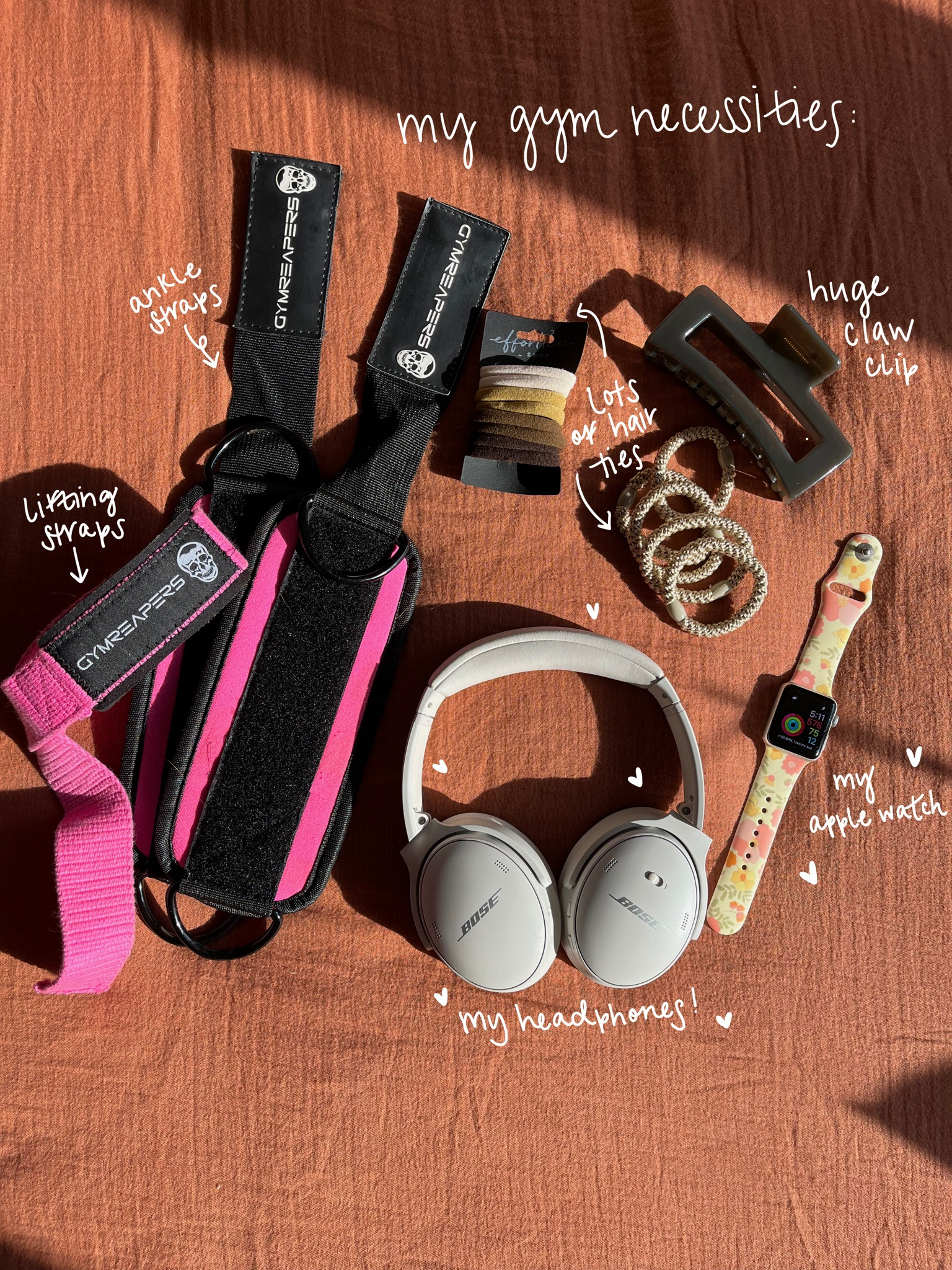 what’s in my gym bag :

Apple Watch case link in my link tree!!

#LTKGiftGuide #LTKfitness #LTKSeasonal