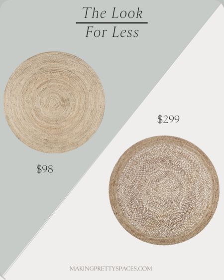 Shop this look for less!
Jute rug, round rug, Pottery Barn, Amazon

#LTKstyletip #LTKhome #LTKsalealert