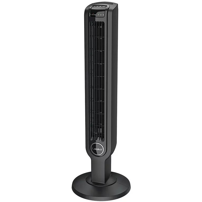 Lasko 36" 3-Speed Oscillating Tower Fan with Remote Control and Timer, Model T36211, Black | Walmart (US)