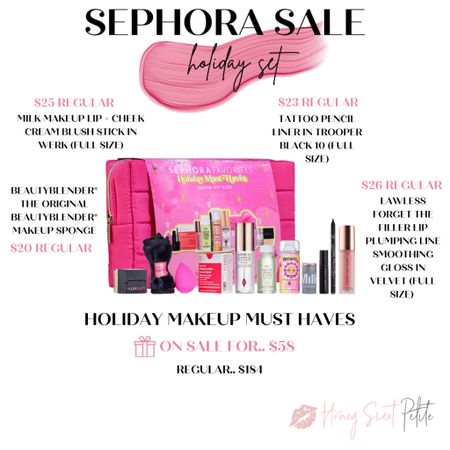 The BEST holiday gift!! Comes with 4 full size products! 

Holiday gift guide 
Gift guide 
Sephora sale 
Sephora holiday sale 
Beauty 
Makeup 

#LTKbeauty #LTKGiftGuide #LTKHolidaySale