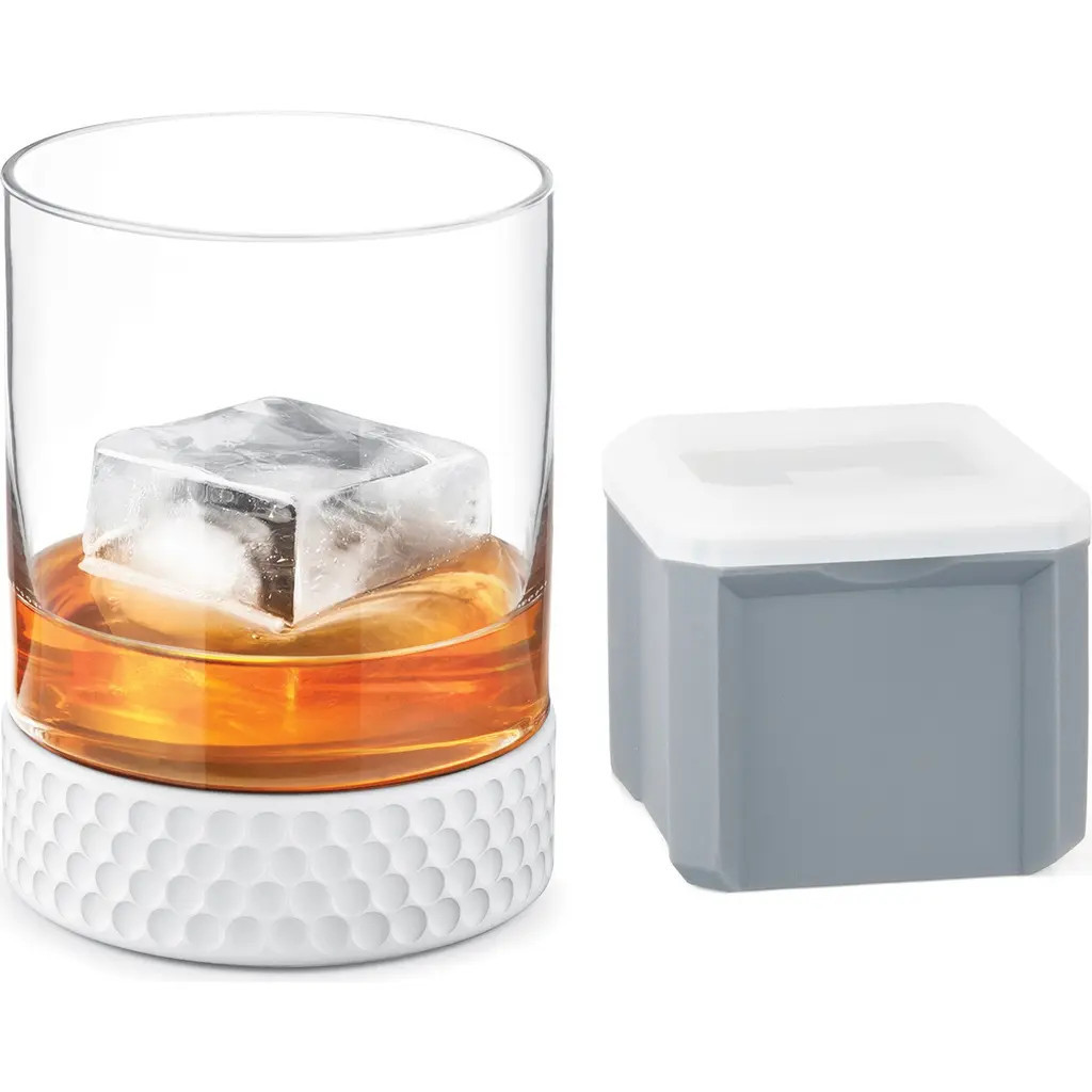 FINAL TOUCH Hole-In-One Golf Tumbler with Ice Mould in Clear at Nordstrom | Nordstrom