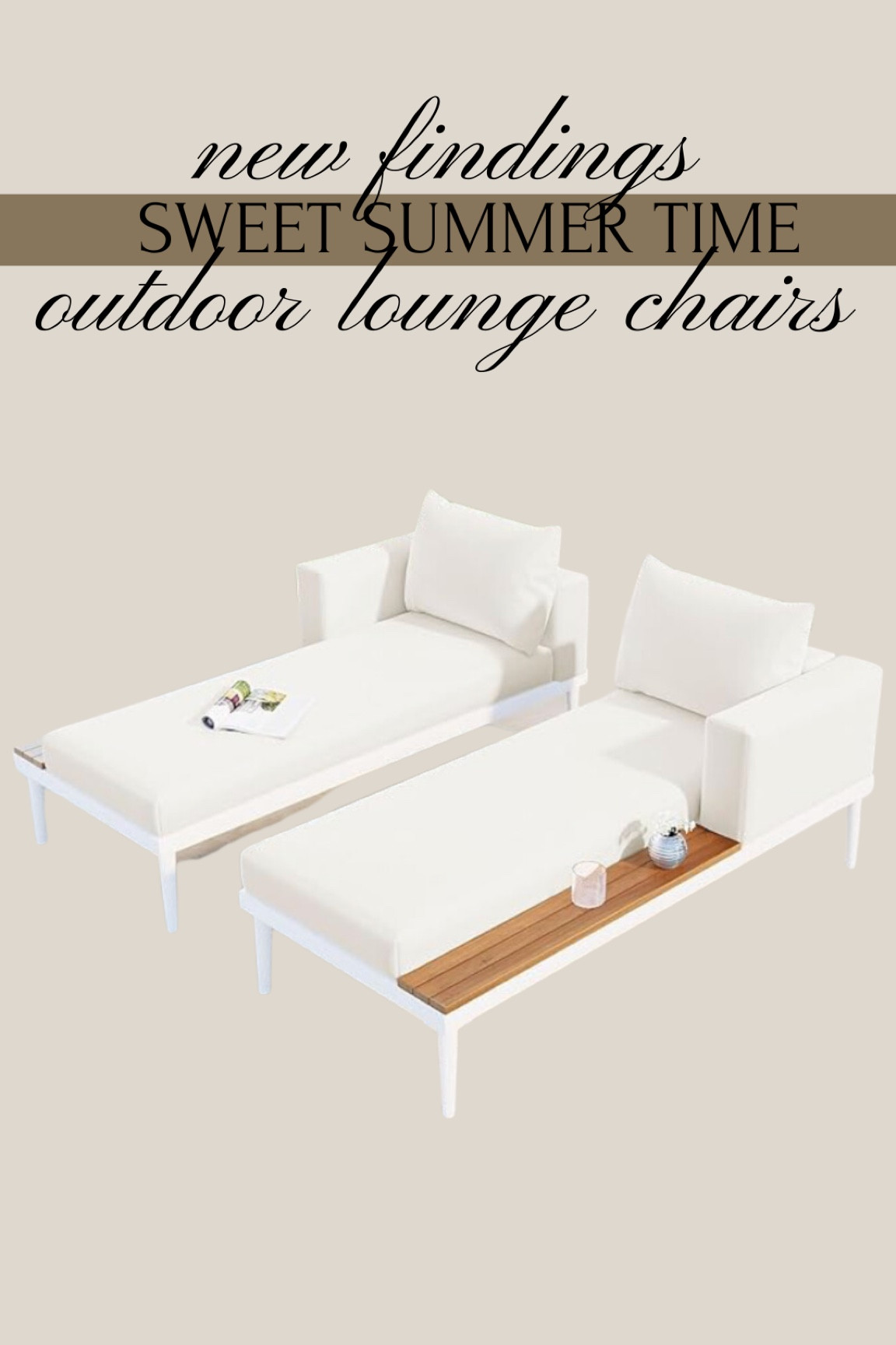 New outdoor lounge chairs with attached side table are perfect for summer! #summer #pool #outdoorloungechairs #loungechairs #lounging #outsidechairs #outdoorchair #sidetable #summertime #new #ltkoutdoors #ltkpool

#LTKhome #LTKswim #LTKfamily