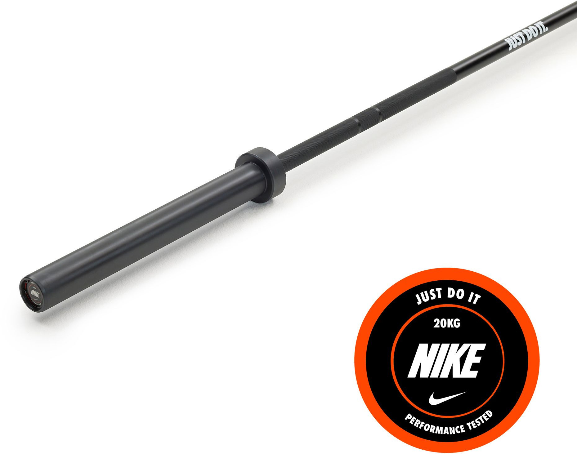 Nike Coated Premium Barbell – 20KG, Black | DICK'S Sporting Goods
