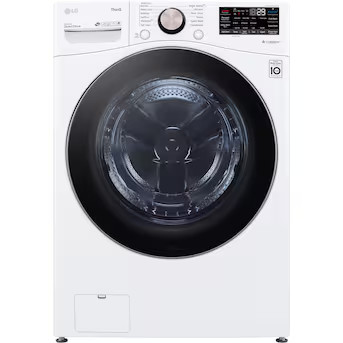 LG TurboWash 360 High Efficiency Stackable Steam Cycle Smart Compatible Medium Front-Load Washer ... | Lowe's