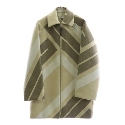 HERMES 22AW MOSAIQUE Mosaic Total Pattern Silk Blend Wool Raglan Sleeve Used e19 | eBay US