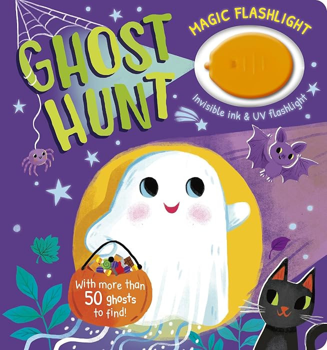 Magic Flashlight: Ghost Hunt: With invisible ink and UV flashlight | Amazon (US)