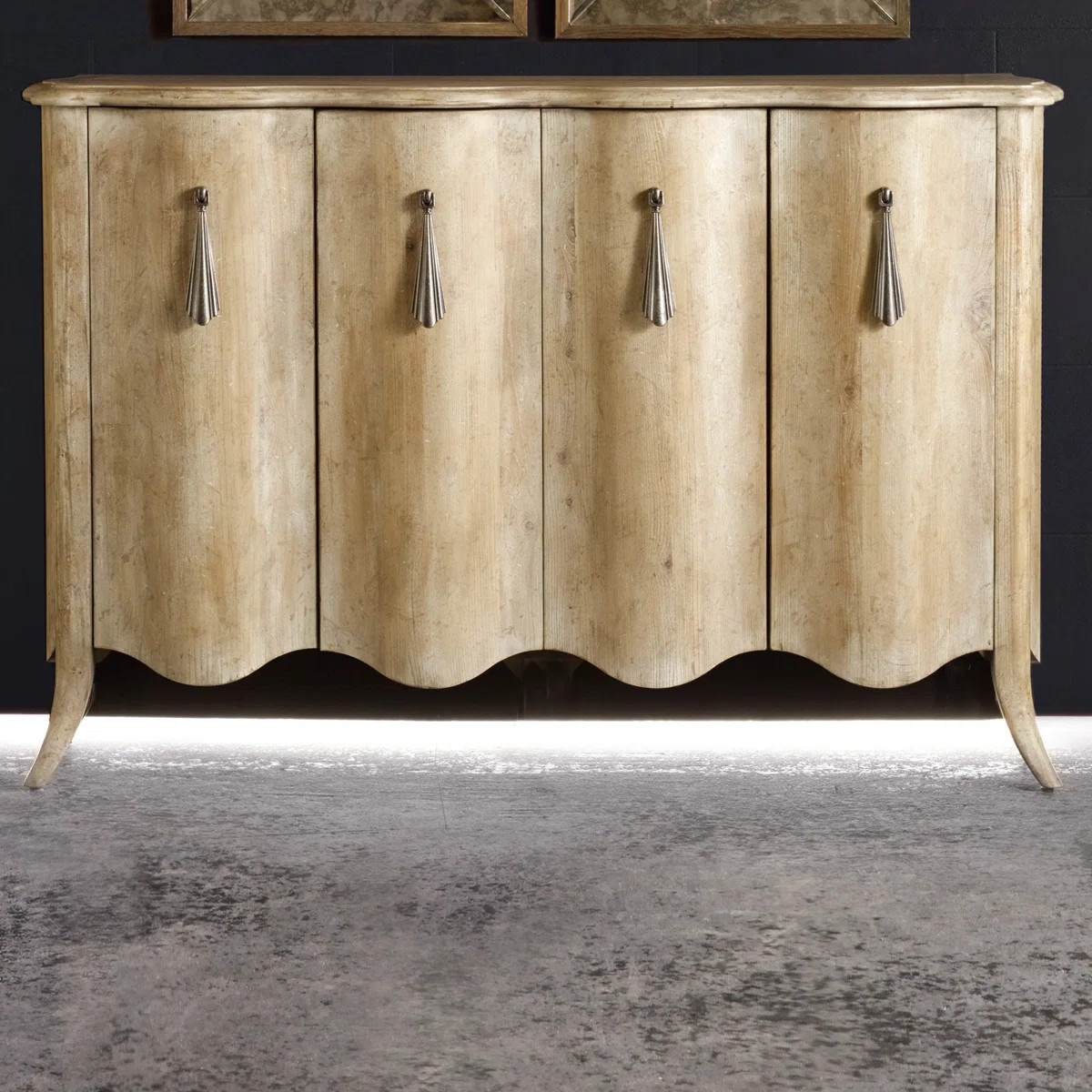 Melange Draped Credenza | Wayfair North America