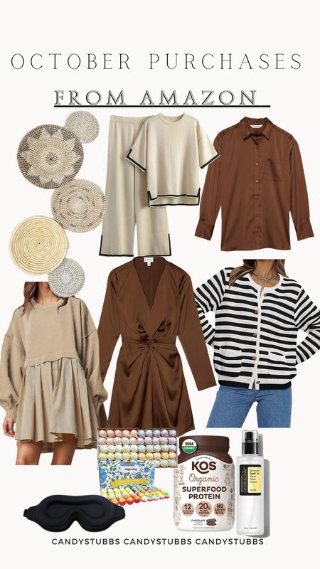 October amazon purchases! Fashion finds. Affordable clothes. Home decor finds. Beauty finds. Fall outfits. Thanksgiving  

#LTKhome #LTKGiftGuide #LTKfindsunder100