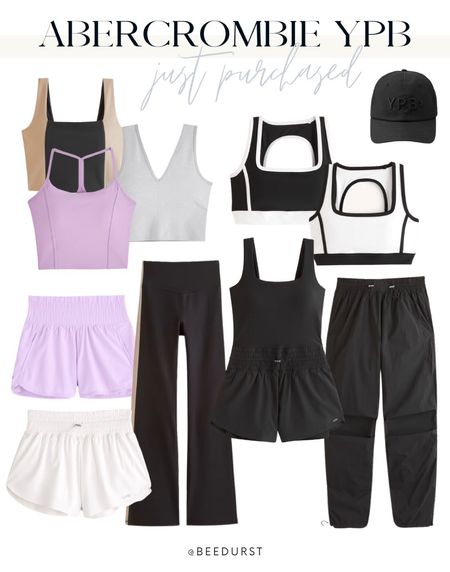 Here’s my recent order from Abercrombie! I’m loving these Abercrombie YPB looks, workout looks, gym outfit, gym clothes, yoga outfit, joggers, gym shorts, fitness wear

#LTKcurves #LTKstyletip #LTKFitness