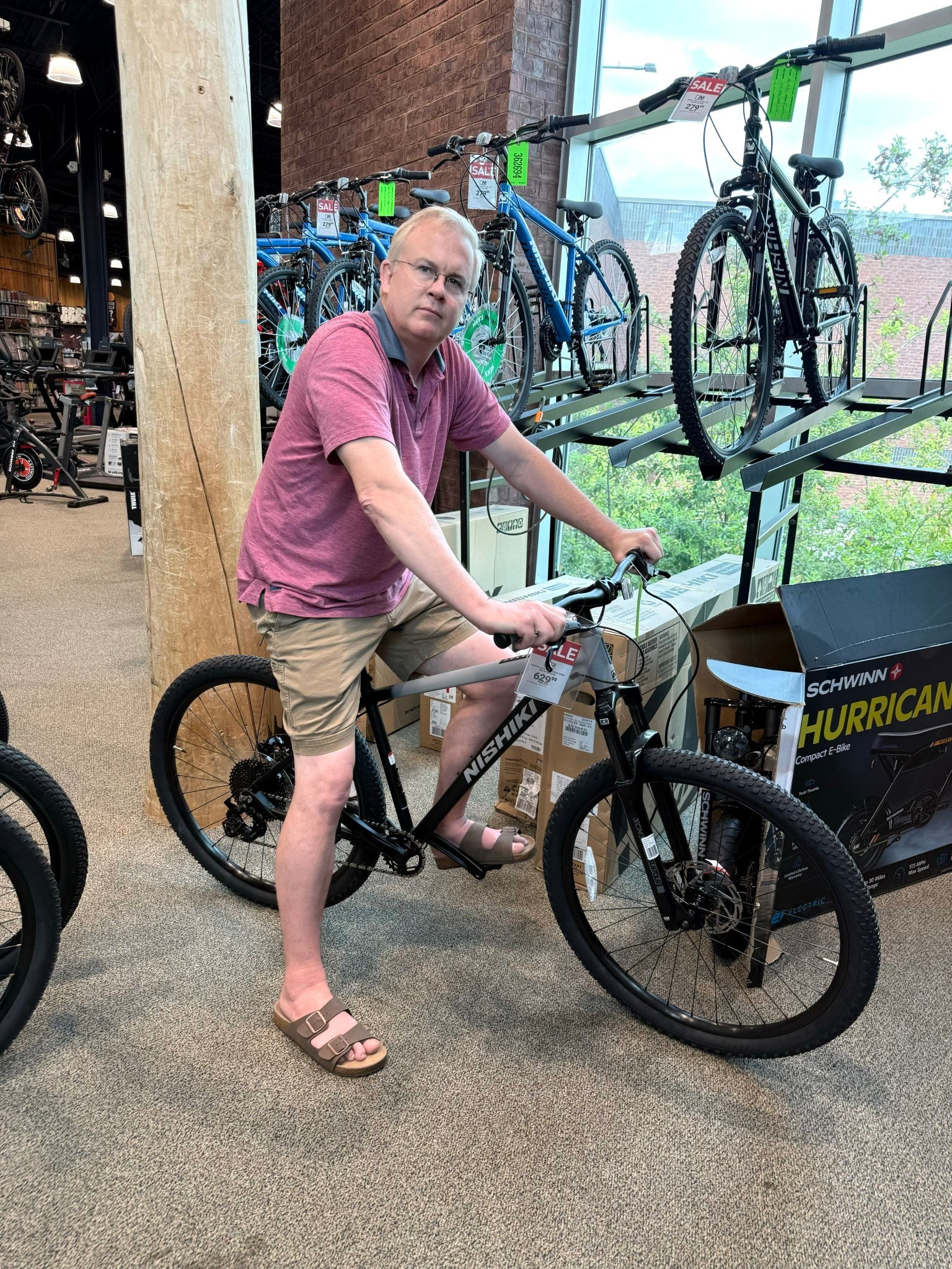 Bike sale find 🚲

We finally grabbed him his own bike (because apparently mine felt like a toddler’s 😂) and the deals right now are so good. Ended up going with the Nishiki Colorado Comp as it felt the smoothest and just made the most sense for everyday riding with the fam.

If you’ve been thinking about getting one for spring/summer, now is the time. Linking both options we looked at so you can compare 👇

#LTKSaleAlert #LTKActive #LTKMens