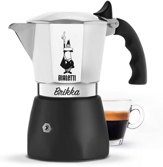 Bialetti - New Brikka, Moka Pot, the Only Stovetop Coffee Maker Capable of Producing a Crema-Rich... | Amazon (US)