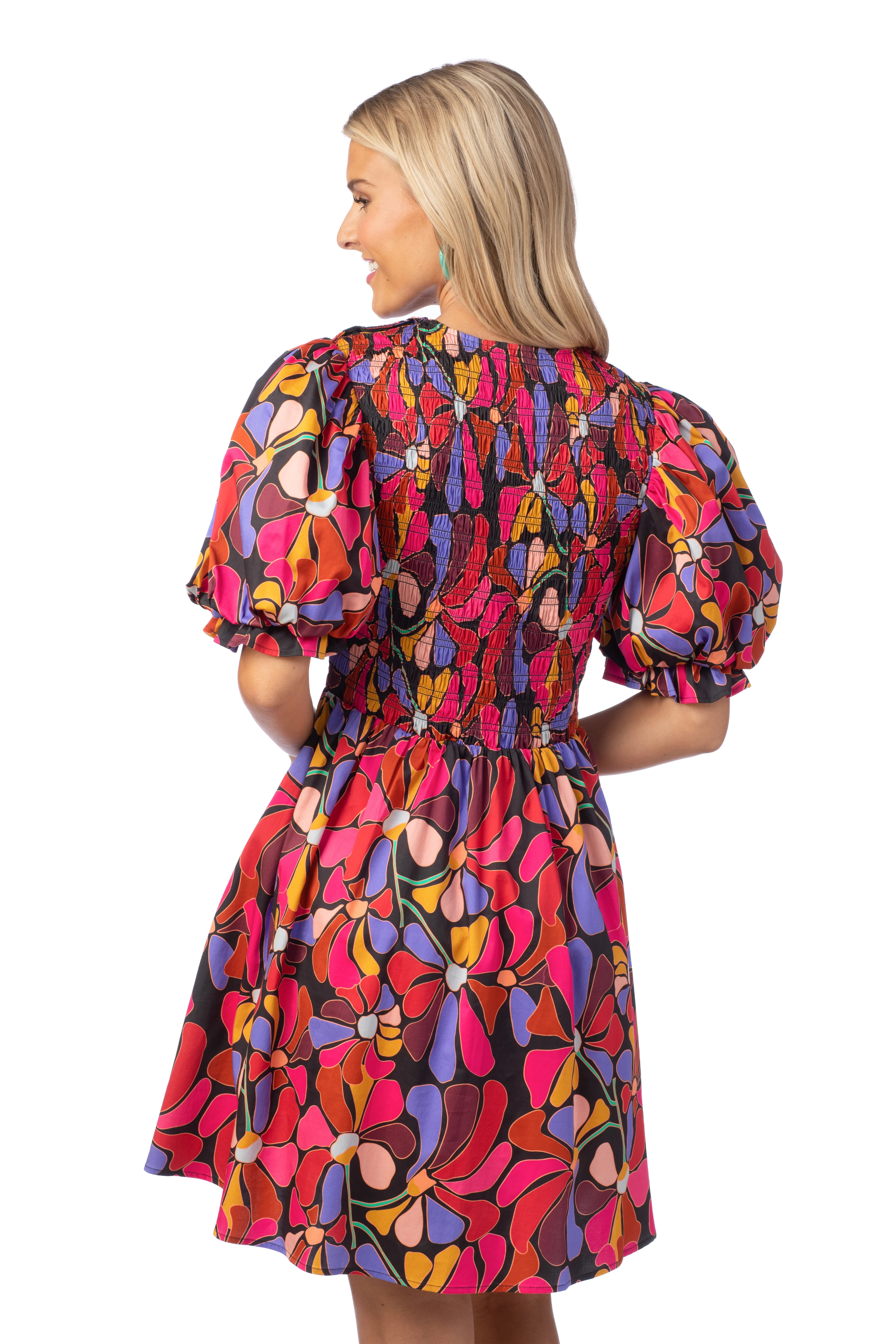 Lizzy Dress in Daisy Disco - CROSBY by Mollie Burch | CROSBY by Mollie Burch